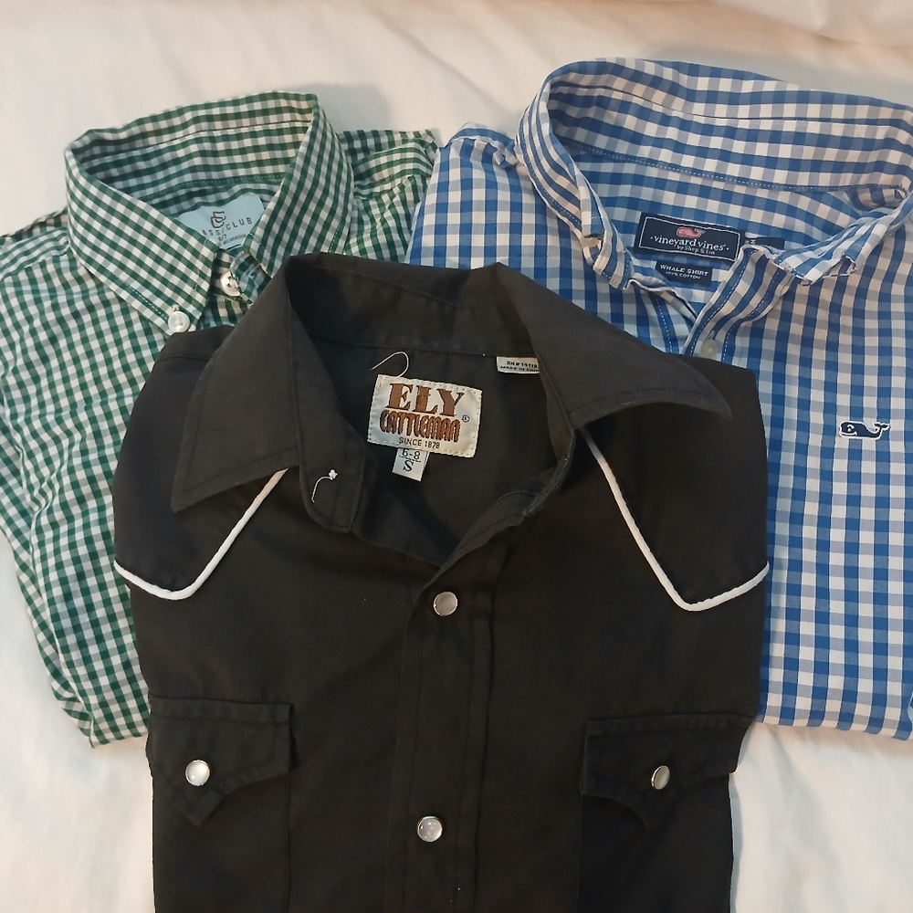 Boys Dress Shirts-Small